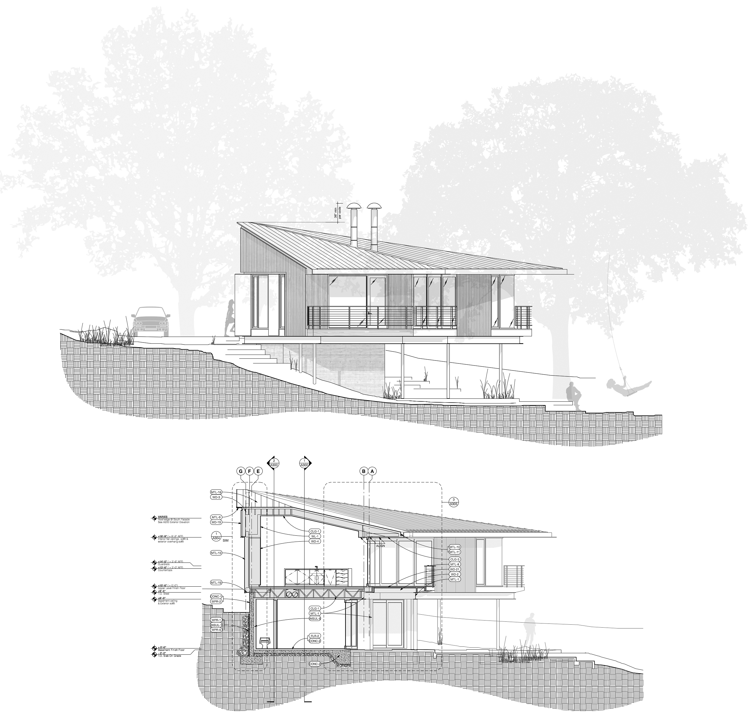 1509-ELEVATION SECTION