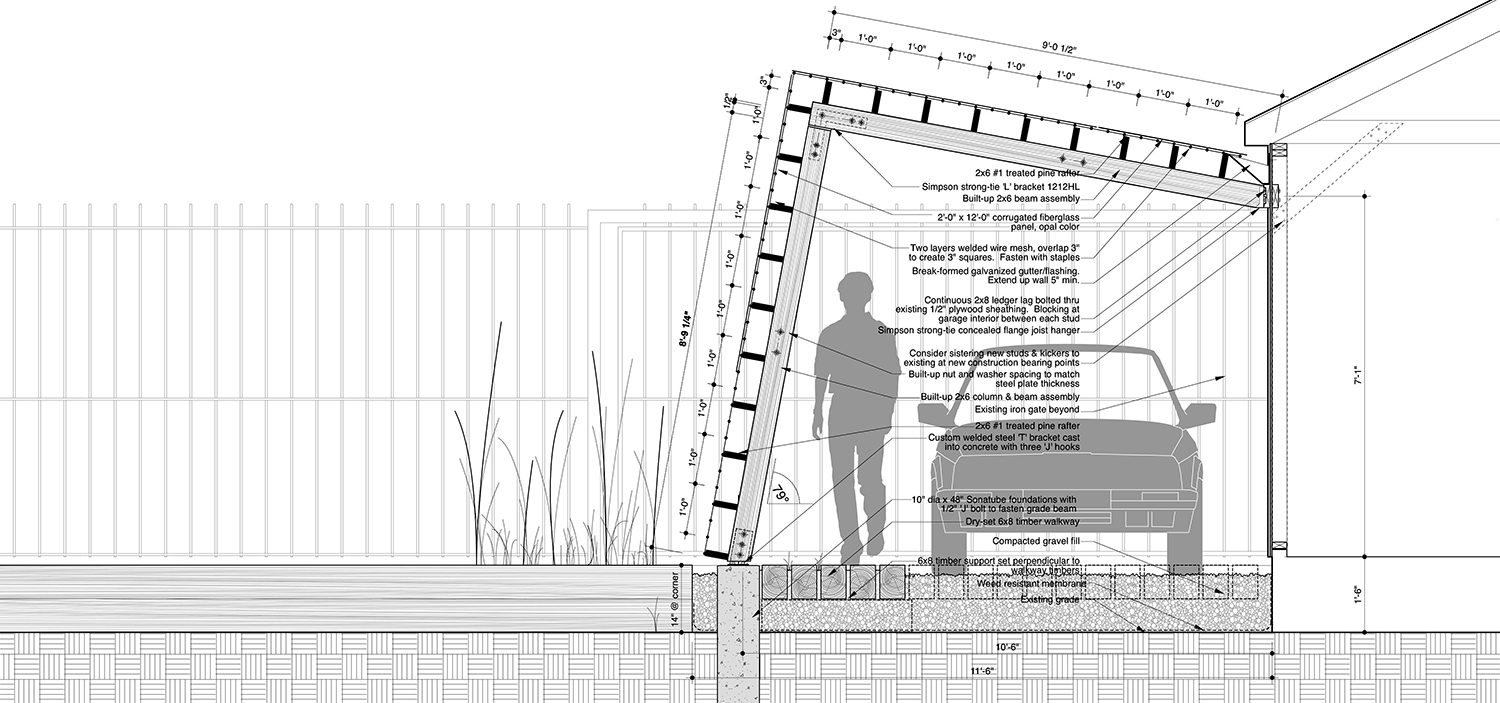 20-Carport Section